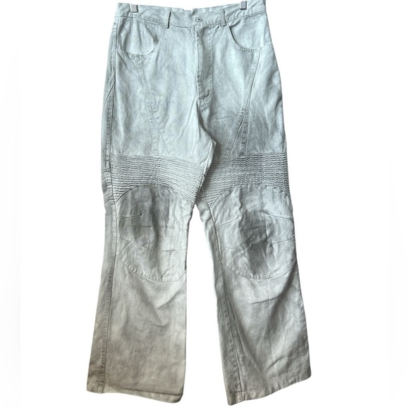 Other - Men’s Dirty White Wide Leg Jeans Size Large